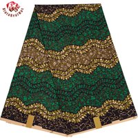 Ankara African Polyester Wax Prints Fabric Bazin Riche High Quality 3/6 Yards African Fabric for Party Dress FP6650