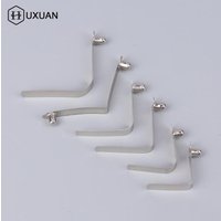 10pcs Pipe Single Button Snap Locking V Type Caravan Steel Kayak Paddle Spring Clip Push Clamp Tent Pole Pin