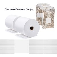 Non-Woven Edible Fungi Cultivation Breathable Self-Adhesion Sticker for Mushroom Spawn Bag Punching Inoculation Sealing Paster