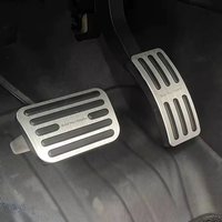 For BYD Shark 6 2024 2025 Aluminum Accelerator Pedal Brake Non-Slip Mat Cover Car Sport Interior Accessories
