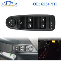 6554.YH Electric Power Window Regulator Master Switch 662531 6554YH Car Mirror Control Button For Citroen Picasso C4 Grand 07-14