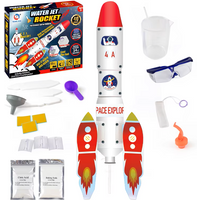 Kids Water Rocket Launcher, STEM Experiment Toy, 40ft Shooting Range, Reusable Outdoor Educational Toy for Ages 6+