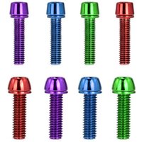 AliExpress GEETHA 6pcs Stem Bolts M5/M6 *20mm MTB Stem Screws Bicycle Handlebar Bolts MTB Road Bike Stem Riser Screw