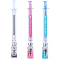 1 PCS / 3 PCS Lytwtw's Creative Novelty Syringe Peculiar Shape Cute Stationery 0.5 mm School Office Supplies Gel Pen
