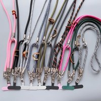 2in1 Ins Outdoor Multifunctional Phone Lanyard Crossbody or Neck Chain Anti-Lost Short Portable Dual-Use Adjustable High-End