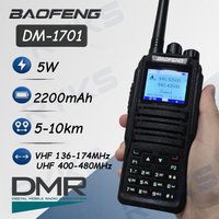 Baofeng DMR DM 1701 Digital Walkie Talkie Dual Mode Analog Two-Way Radio Open GD77 Dual Time Slot Tier 1 + 2 Ham Radio DR 1801