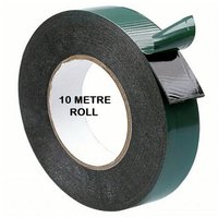 Black High Density Foam Insulation Tape Double Sided Super Strong Sticky Waterproof Adhesive New Roll for Home Improvement