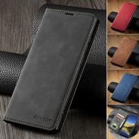Flip Leather Case For Samsung Galaxy S26 S25 S24 Ultra S23 FE Plus A17 A57 A16 A36 A56 A15 A25 A35 A55 A14 A34 A54 Wallet Cover