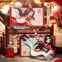 New Heaven Official‘s Blessing Blind Box Scrolls of Shared Blossoms Series Mystery Box TGCF Figure Action Figurine Doll Decor
