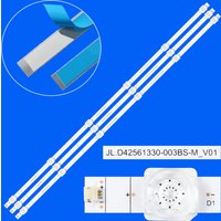 LED Backlight strip For 43A6EG 43A6GG 43A63H 43A6BG 43A6CG 43R7G5 43A6FG JL.D42561330-003BS-M_V01 BXBT43Y1303006030AKREV1.0