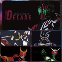Kamen Rider Decade Extended Gaming Mouse Pad - Large Anime Tokusatsu Desk Mat for Keyboard & Mouse Non-Slip HD Print