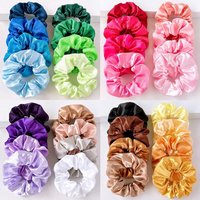1 Multi-color Satin Headband Set Daily Use,with A Soft Non Damaging Texture That Is Suitable for Different Styles Hairstyles
