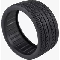 For Bambulab CyberBrick Ø33.7×13.85mm Rubber Tires (4 pieces) Creator's Treasure Creative 3D Printed Model Components