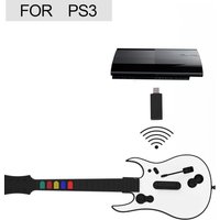 DOYO 2.4G Wireless Guitar Hero Controller for PC PS3 Compatible With Clone Hero Rock Band Games Remote Joystick Console