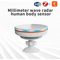 Tuya Smart MMWave Radar Human Presence Sensor - WiFi/Zigbee Dual-Mode Human Detection for Smart Home Security Automation