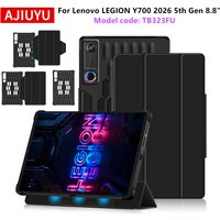 AJIUYU Case For Lenovo LEGION Y700 2026 5th Generation 8.8 Inch TB323FU for Legion Y700 Gen 5 8.8" Tablet Protective Cover Shell
