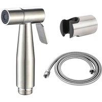 Stainless steel bathroom multi-function handheld toilet spray shower suit toilet spray self-cleaning washing kit