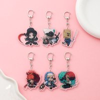 1/22Pcs Game Cartoon Guilty Gear Acrylic Keychain Cute Backpack Pendant Funny Bag Charms Accessories Decoration Holiday Gifts
