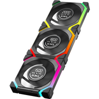 Galaxy V2 Ventilador Fan Speed Display Modular Wireless Splicing cpu air cooler kit fans ARGB 120mm