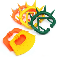 5/10/20PCS Rinder Nasenring Kunststoff Wadenwasser Kunststoff Rinder Nasenringe Anti Saugen Melken Stop Kits Vieh Ausrüstungen