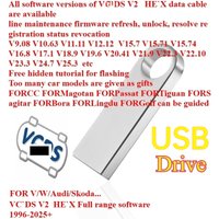 Super Real V2 VagCom Diagnostic Tool Unlimited VINS HEX Interface V15.7V18.9V19.6V25.3 etc Free hidden tutorial 1996-2025+ OBD2