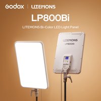 GODOX LP800BI Litemons Bi-Color LED panel 85W 2800K-6500K Video Fill Light Kit With 1.9m Light Stand
