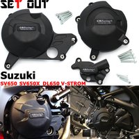 Motorcycle accessories Engine Cover Protection Case For SUZUKI SV650 SV650X DL650 V-STROM 2015-2023 for GB Racing Engine Cover