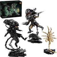 936PCS Alien Figures Monster Building Blocks Kit Horror Movie Mecha Beast Assemble Bricks Toys for Adults Birthday Gift