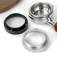 51/53/58mm ABS Espresso Dosing Funnel with Magnetic Coffee Dosing Ring Powder Ring Dispenser Doser