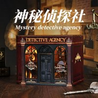New DIY Doll House Case Wooden Miniature Furniture Dollhouse Handmade Model Assembly Toys for Children Girls Birthday Gifts