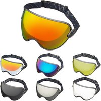 Retro Fit Motorcycle Helmet Bubble Shield Lens Visor Motorcycle Helmets Accessories Moto