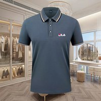 Classic Men Short Sleeve Polo Shirt 100% Mercerized Cotton Breathable Summer Golf Business Casual Athletic Tops