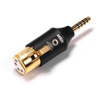 DD HIFI XLR44C Balanced XLR 4Pin to 4.4mm Adapter Adapt Traditional XLR 4Pin Headphones Cables to 4.4mm Terminated Devices