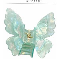 Fairy Butterfly Hair Claw Summer Sweet Princess Hairpin Acetate Hair Clip Korean New Retro Half Up Shark Clip Accessories 2026