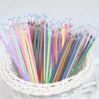 100 Farben Gelstift-Nachfüllungen, glitzernde metallische Pastell-Fluoreszenz-Neonstift-Tinten-Nachfüllungen für Malbücher, Scrapbooking