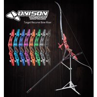 TOPOINT UNISON 21”/23"/25inch ILF Recurve Bow Riser Aluminum Alloy Right/Left Hand Archery Competition Professional Bow Handle