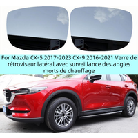 For Mazda CX-5 2017-2023 CX-9 2016-2021 Verre de rétroviseur latéral avec surveillance des angles morts de chauffage TK716ratios