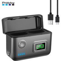 LP-E6NH LP-E6P Battery Fast Charger For Canon EOS R5, R6 Mark II, 5D 6D 7D Mark II III IV, 60D, 70D, 80D, Smart Digital Display