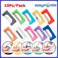 10Pc Orthodontic Interproximal strips enamel reduction polishing Strips Dental IPR stripping kit serrated saw for dentist