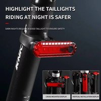 Bicycle Safety Warning Lights Bicycle Taillight Waterproof Ultra-long Life Battery Multimodal Warning Light Bicycle Accessories
