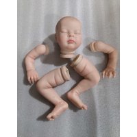 NPK 19inch Esenia Doll Kit Cute Painted Doll Parts Birthday Christmas Gift Ideal for Collectors And Crafts