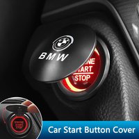 Car One-click Start Button Protection Cover For BMW M Emblem E46 E36 E34 F10 E90 F30 E60 F30 E53 E92 E87 Decoration Accessories