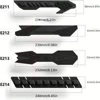 1PC Bicycle silicone chain protection sticker lower pipe protection chain sticker anti scratch sticker for mountain road vehicle