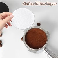 Disposable Circular Filter Paper 51mm 53mm 58mm Espresso Paper Filters Home Hand Brewed Coffee Filter Paper Coffee Accessories