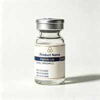 Low Temperature Resistant Custom Printed Research Peptide Labels 3ml 10ml Glass Vial Storage Stickers