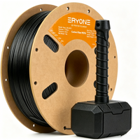 Eryone 1KG PETG Carbon Fiber Filament 1.75mm, 15% CF High Rigidity 3D Printer Filament, +/-0.03mm