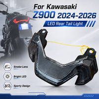 Accessoires de moto, feu arrière homologué E-Mark, clignotants de frein, feu stop LED intégré pour Kawasaki Z900 Z900SE 2024-2026