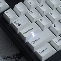 ECHOME Bow Wob Lamp Cap PBT Keyboard Cap Frosted Translucent Cherry Profile KeyCap for Mechanical Keyboard Keycap Accessories
