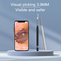 3.9MM HD Visual Ear Endoscope 3in1 USB Otoscope Ear Wax Removal IP67 Endoscope Mini Camera Otoscope Health Care For PC Android