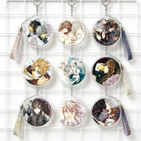 Anime Vampire Knight Cosplay cartoon character 6cm Acrylic Pendant Keychains Prop bag charm Exquisite Products Festivals Gifts
